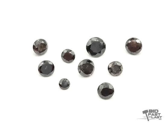 (9) Loose Diamonds, .17g