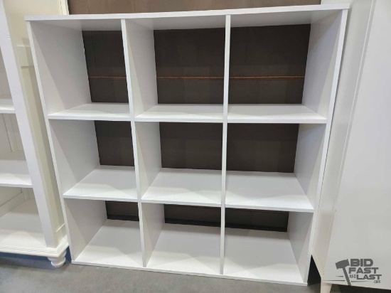 White 9 Cube Cubby