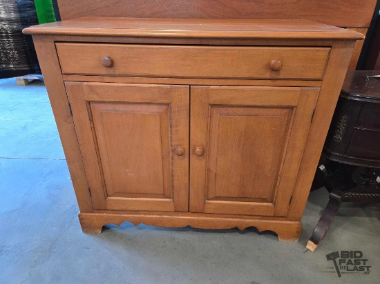 New England Furnkture Wooden Cabinet