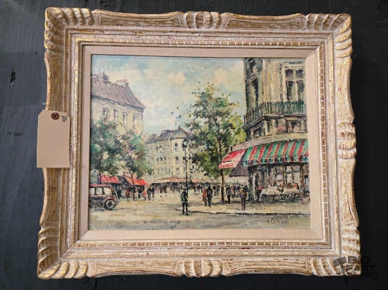 V. Gernon Canvas Framed Artwork