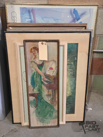 (8) Framed Wall Arts