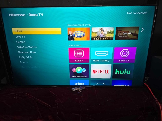 Hisense 58" Roku TV