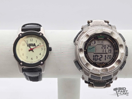 (2) Mens Wrist Watches