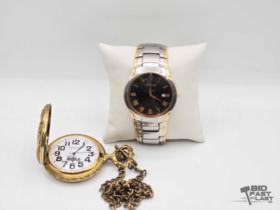 Pocket Watch & Wrist Watch