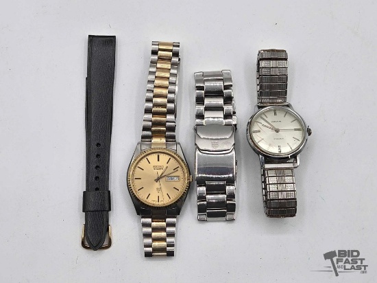 (2) Wrist Watches & Extra Parts