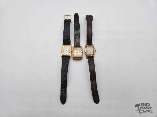 (3) Wrist Watches