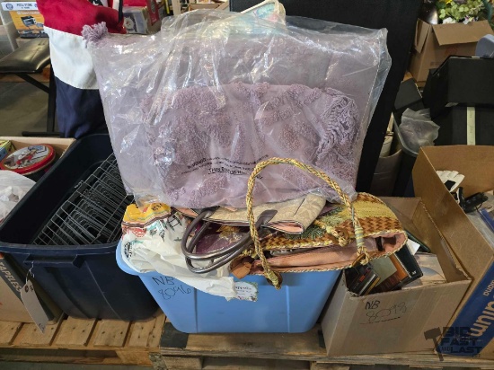 Purses, Quilts, Blankets, Makeup Bag