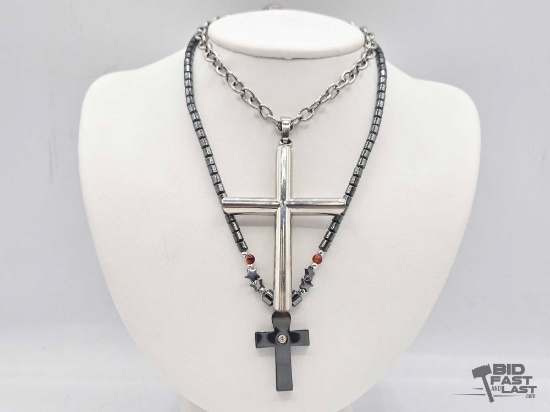 Cross Necklace & Keychain