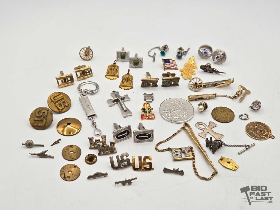 Cuff Links, Pins, Pendants and Key Chain