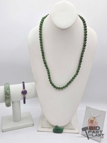 Jade & Semi-Precious Stone Jewelry