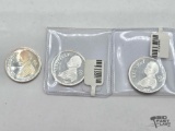 (3) .999 Fine Silver 2004 Euro... Coins