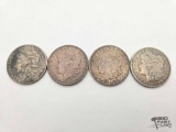 (4) 1879-1921 Morgan Silver Dollars
