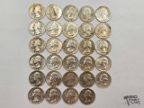 (29) Pre 1964 Washington Quarters, 269g
