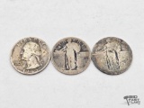 (3) Pre 1964 Quarters, 17.56g