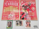 (2) San Francisco 49ers Magazines & Player Cards
