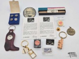 Pins, Buttons & Keychains