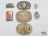 Belt Buckles, Money Clip & More