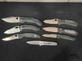(7) Benchmade Pocket Knives