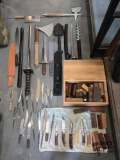 Swords, Knives, Machete, Spiked Mace and More