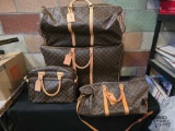 4-Piece Louis Vuitton Luggage Set
