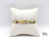 18K Gold Giovepluvio Bracelet, 33.03g
