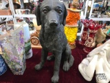 Black Labrador Statue