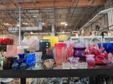 Candle Holders, Vases, Glass Pitcher & More