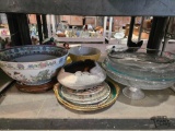Porcelain Bowl, Cake Stand & More