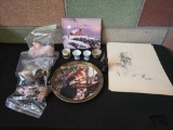 Artwork Napkin and Silverware Holders Decorative Plate and oriental Decorations