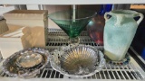 Vases, Silver Dishes & More