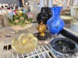 Ash Tray, Porcelain Flower Pots & More