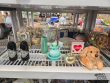 Cermaic Clocks, Vases, Dishes & More