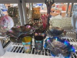 (11) Pieces Of Carnival Glass