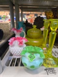 Candle Sticks, Pitcher & More