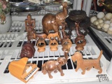 Wooden Carved Figures & Stands