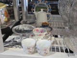 Porcelain Drinkware & Plates