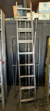 (4) Load Lock Bars and 16ft Werner Extension Ladder