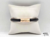 14K Gold & Black Onyx Bracelet, 21.73g