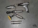 (4) MACTO Pneumatic Tools & Attachments
