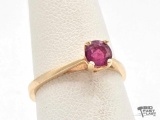 14k Gold Ruby Ring, 2.13g