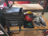 Bowling Ball, Shoes and Bag