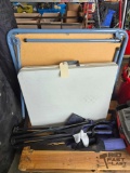 2 Foldable Tables and Chair