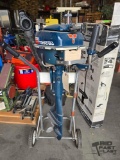 5 Tohatsu Outboard Motor on Portable Stand