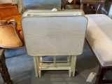 Set of (3) TV Trays and Stand