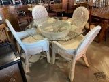 Glass Top Dining Table