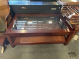 Glass Top Coffee Table