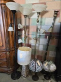 (7) Floor Lamps & Side Table Lamps