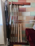 Metal W/Wood Bed Frame