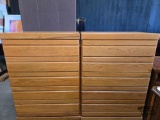 (2) Surewood Oak Dressers