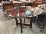 Glass Stop Dining Table